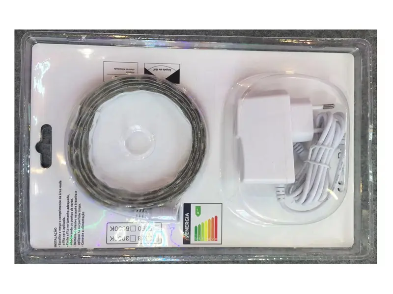 0.5-3M 5050 Led Strip Light Single Color+Adaptor Set