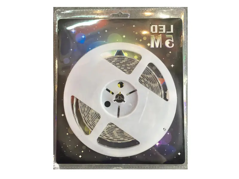 5m 5050 Led Strip Light Single Color+adaptor RGB+controller+adaptor Set