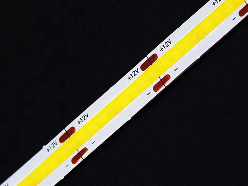 Cob Led Strip Flexible Light 1224V