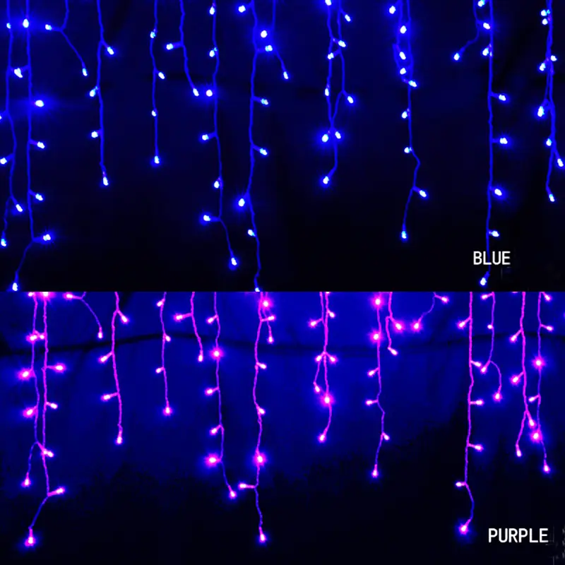 Indoor & Outdoor LED Curtain Light 127V//220V - 图片 5