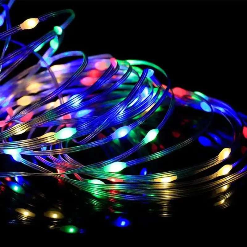 LED Fairy String Light Copper Wire Christmas Holiday Light - 图片 7