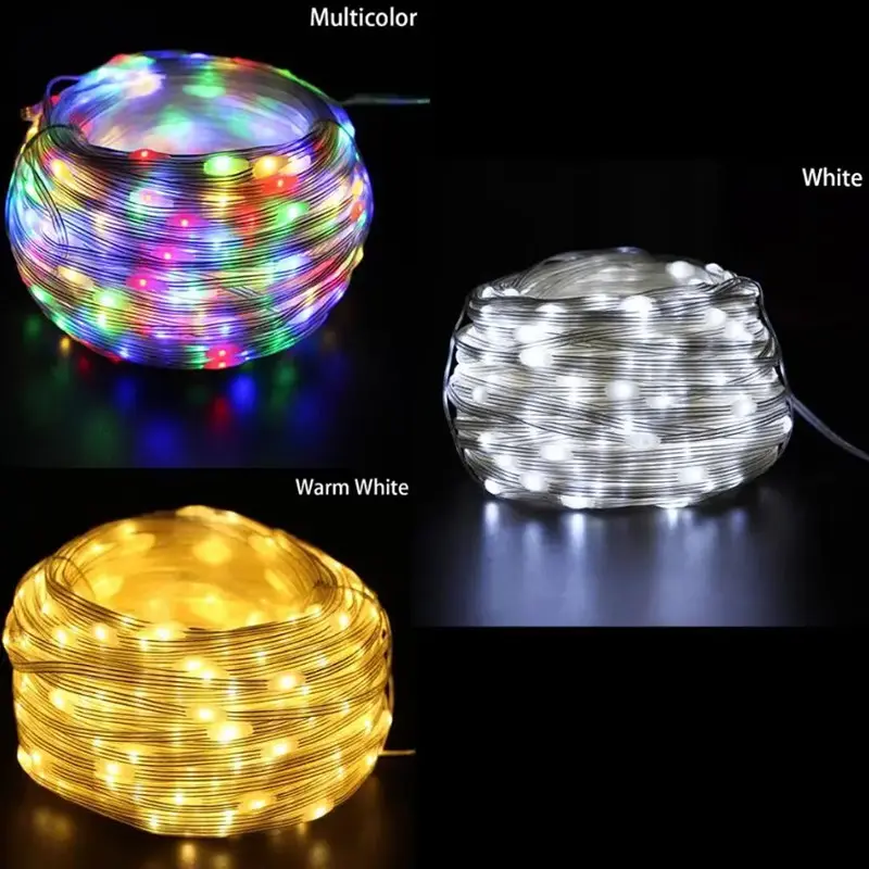 LED Fairy String Light Copper Wire Christmas Holiday Light - 图片 8