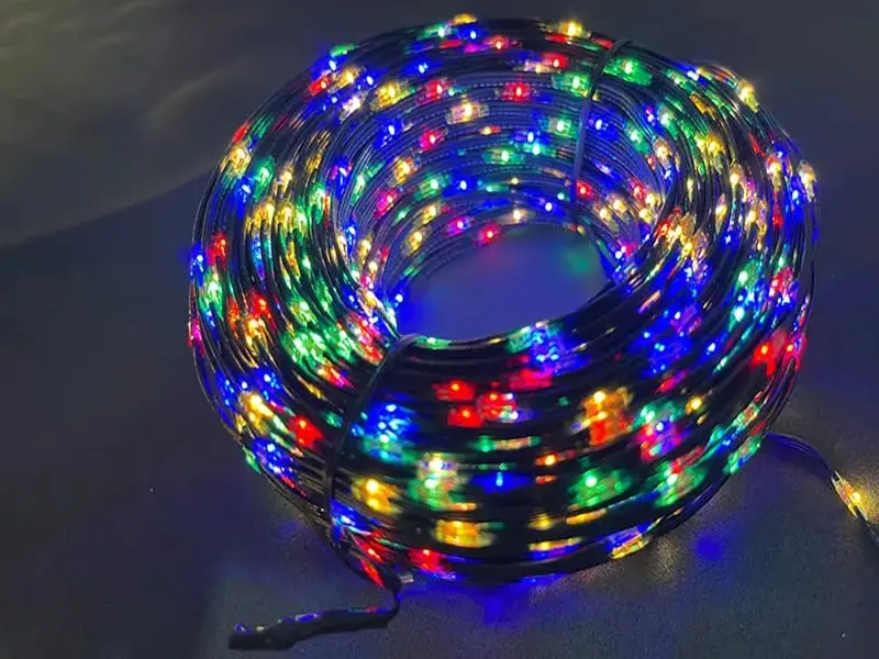 LED fairy light copper pvc string light decorative light