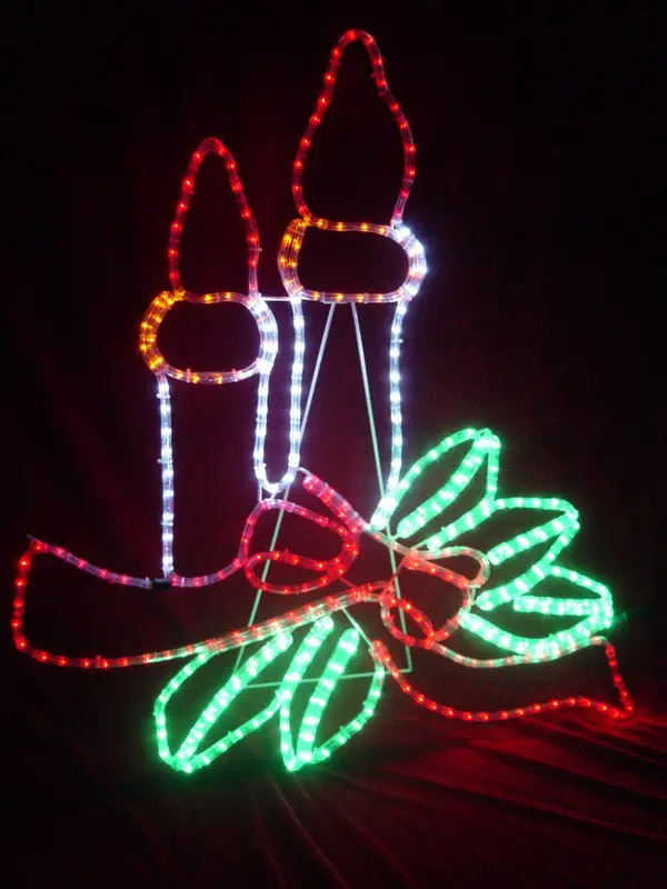 LED rope light motif light boat shape decoration customized - 图片 3