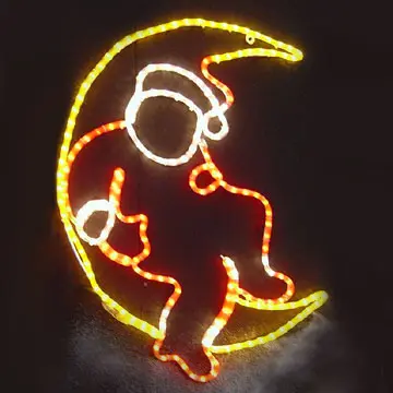 LED rope light motif light boat shape decoration customized - 图片 4