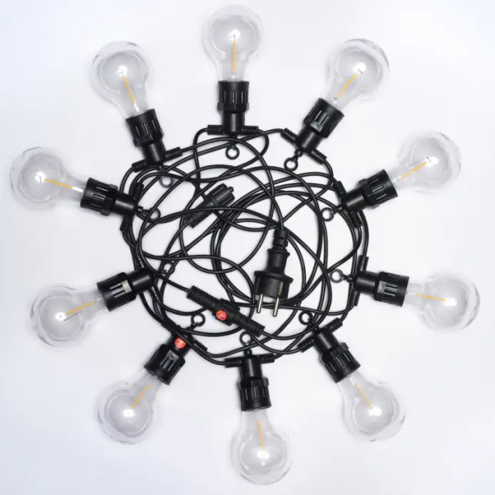 Led String Light Christmas String Lights Bubble Ball Battery Operated Led Light