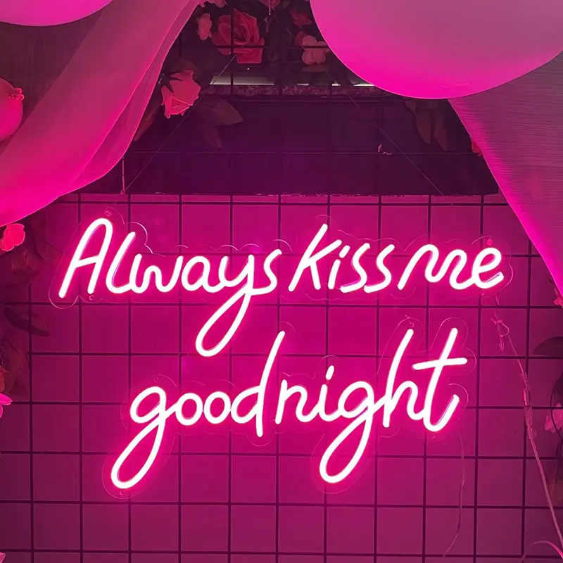 Neon Led Light Letter Kiss High Light 110/220V LED Neon Flexible Light - 图片 10