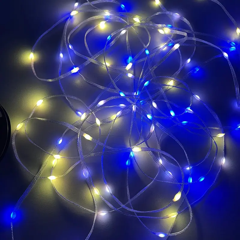 RGB waterproof 5M/2M copper wire christmas led lights /usb copper wire string light fairy light - 图片 3
