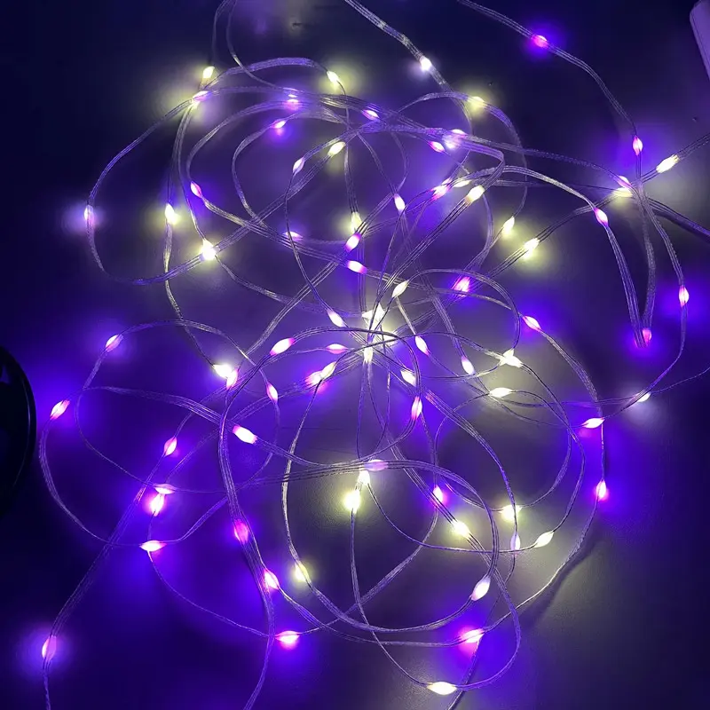 RGB waterproof 5M/2M copper wire christmas led lights /usb copper wire string light fairy light - 图片 4