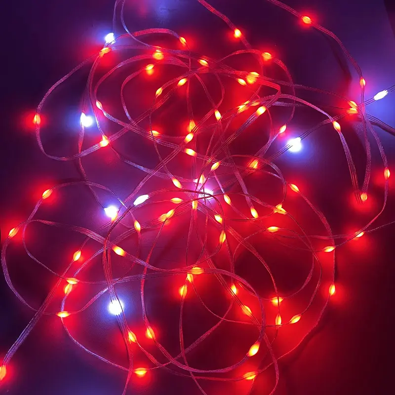 RGB waterproof 5M/2M copper wire christmas led lights /usb copper wire string light fairy light - 图片 7