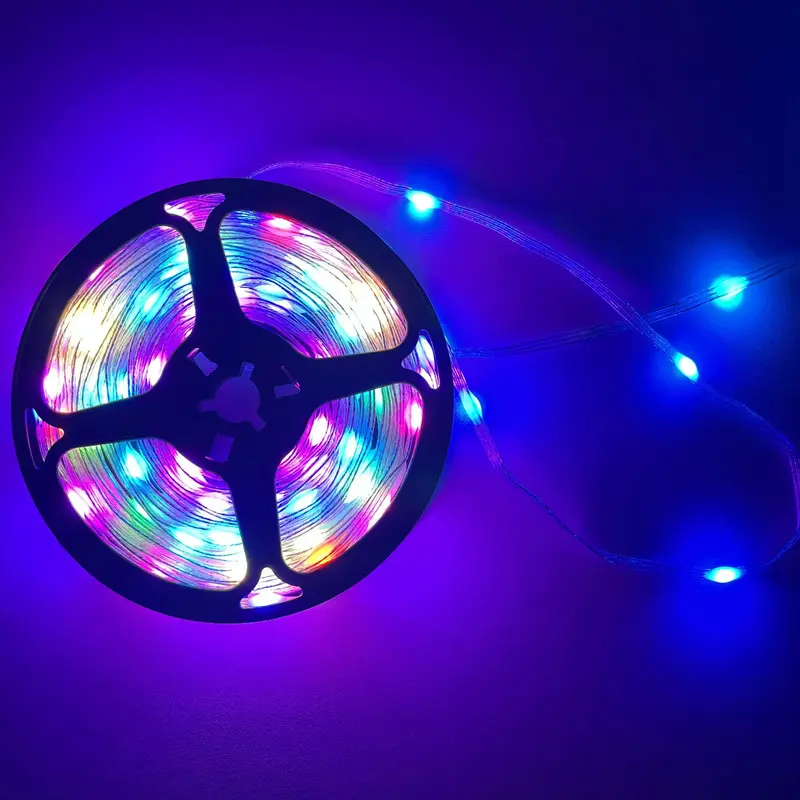RGB waterproof 5M/2M copper wire christmas led lights /usb copper wire string light fairy light