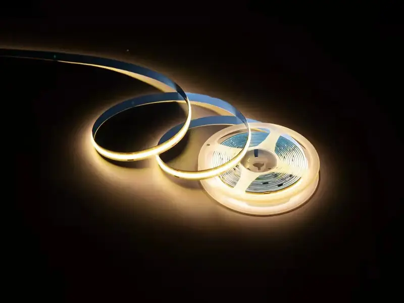 flexible led strip light 12v24v cob led strip light 10m high aluminus - 图片 3