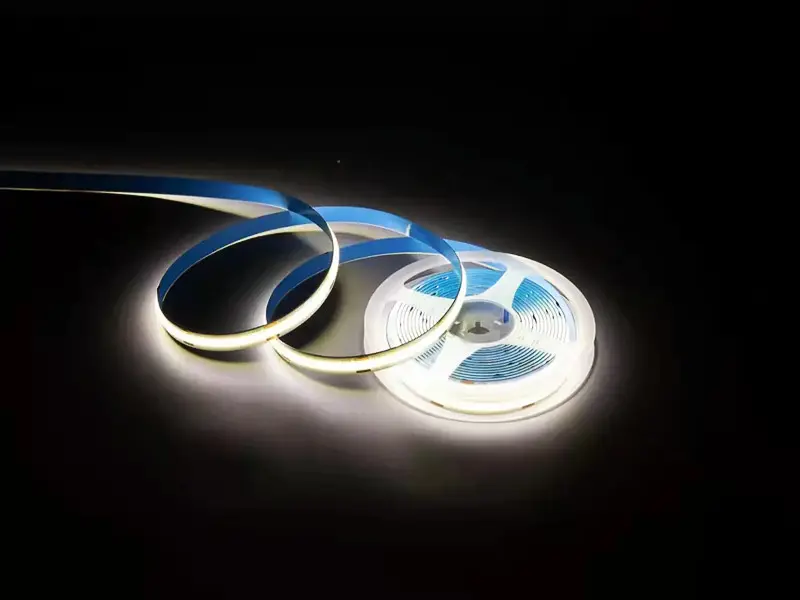 flexible led strip light 12v24v cob led strip light 10m high aluminus - 图片 4