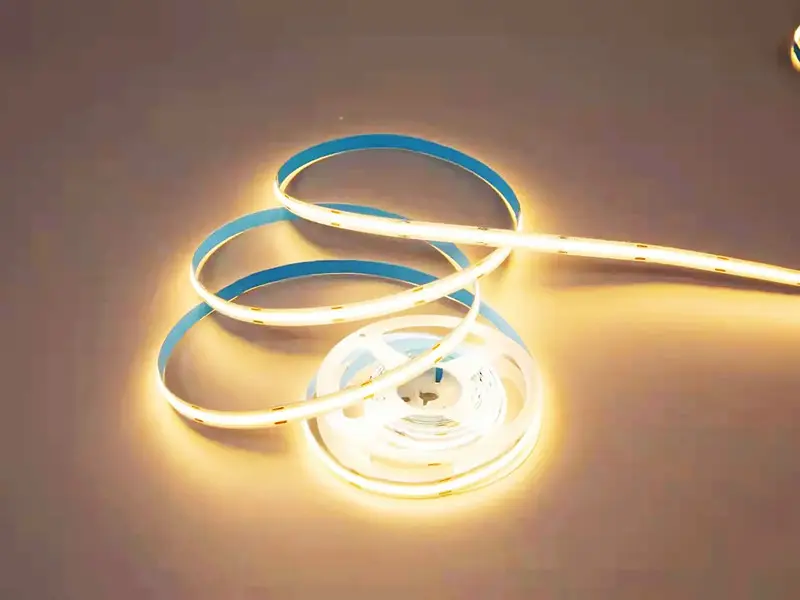 flexible led strip light 12v24v cob led strip light 10m high aluminus - 图片 6
